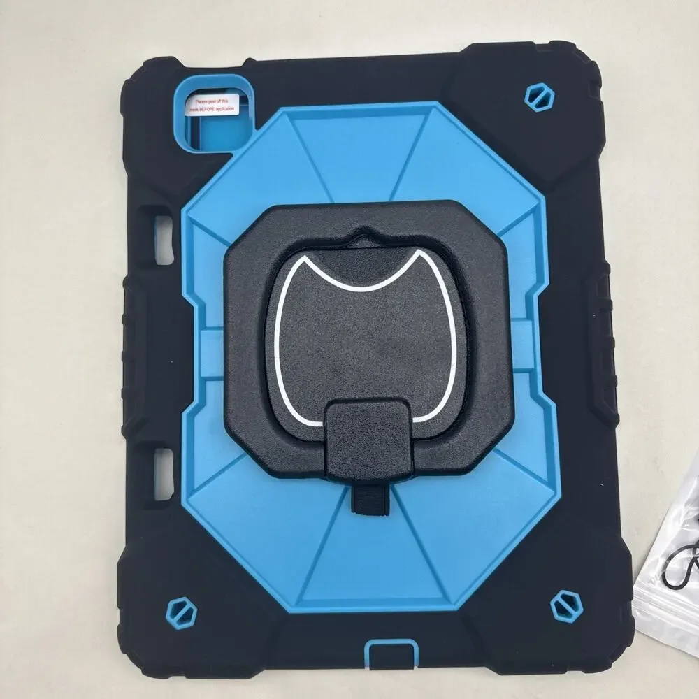 Heavy Duty Case for iPad Air 11 inch M2/M3 w/screen protector/shoulder strap